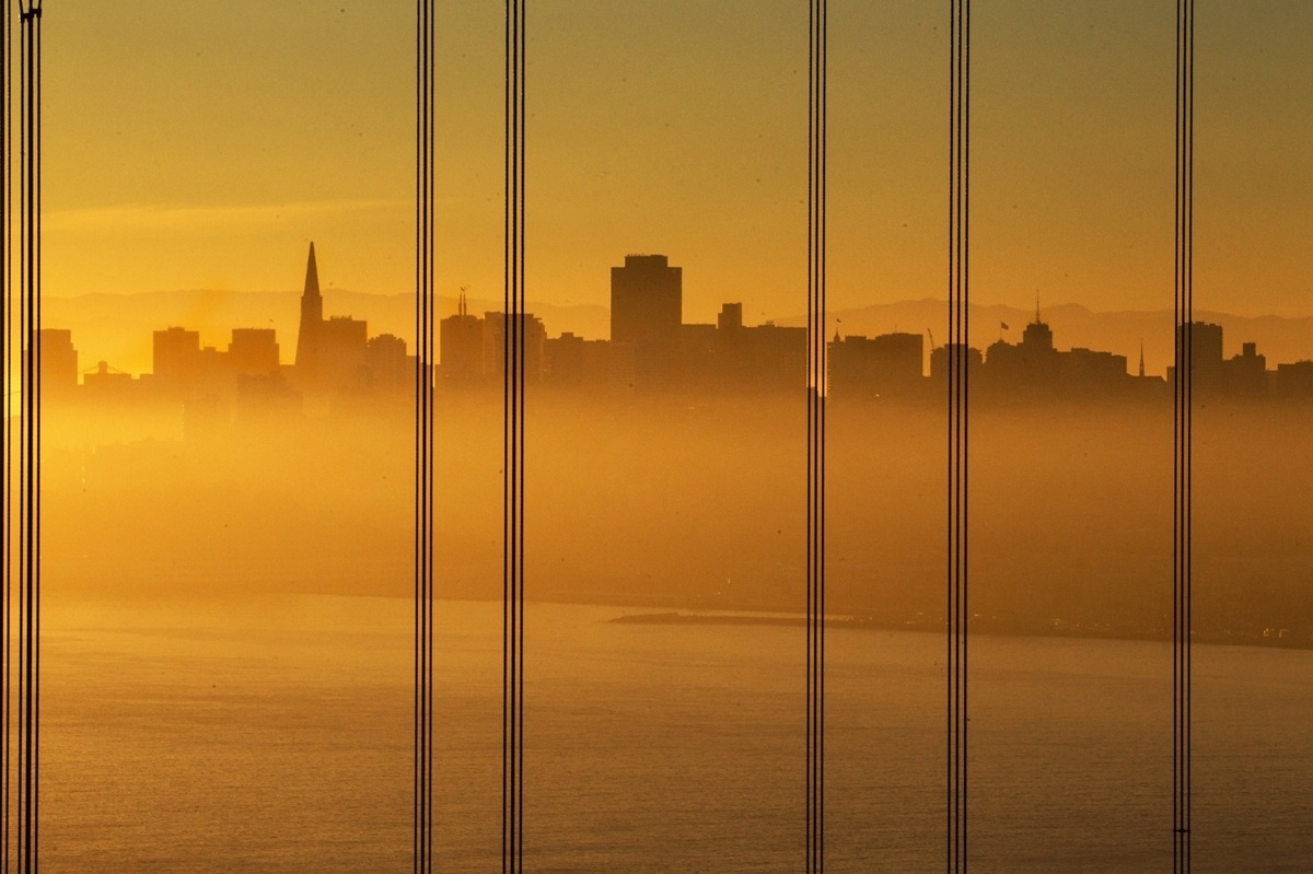 Skyline dal Golden Gate