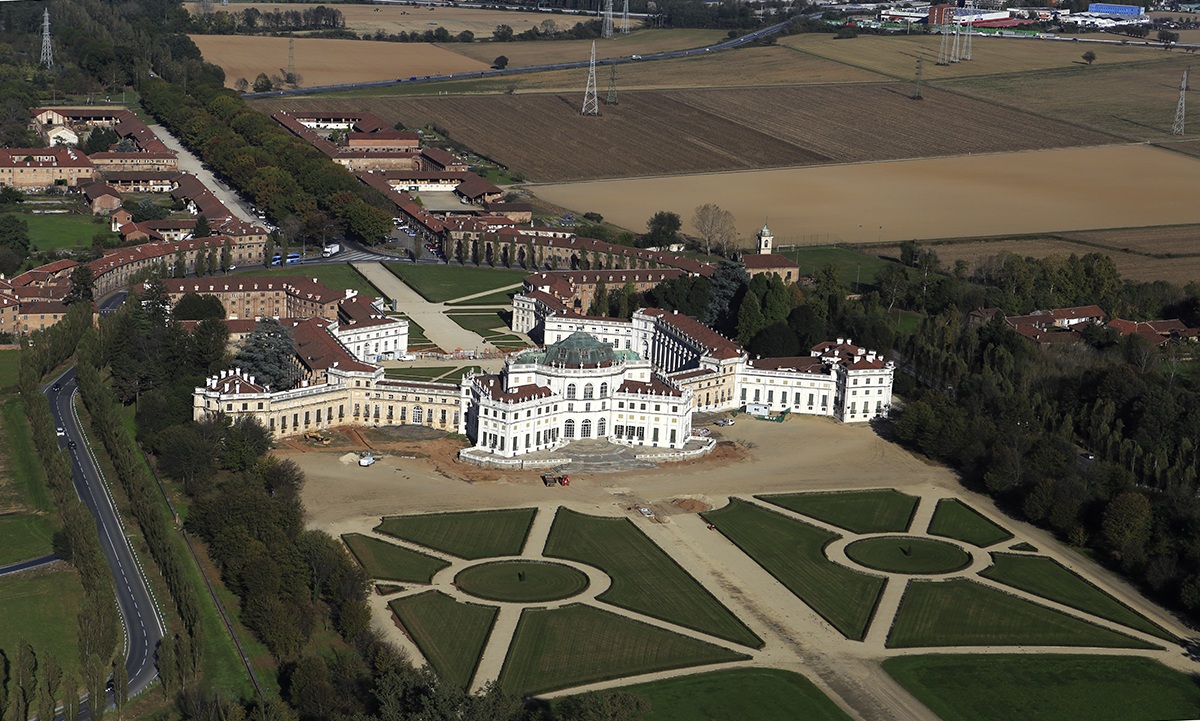 La terra vista dall'alto Stupinigi