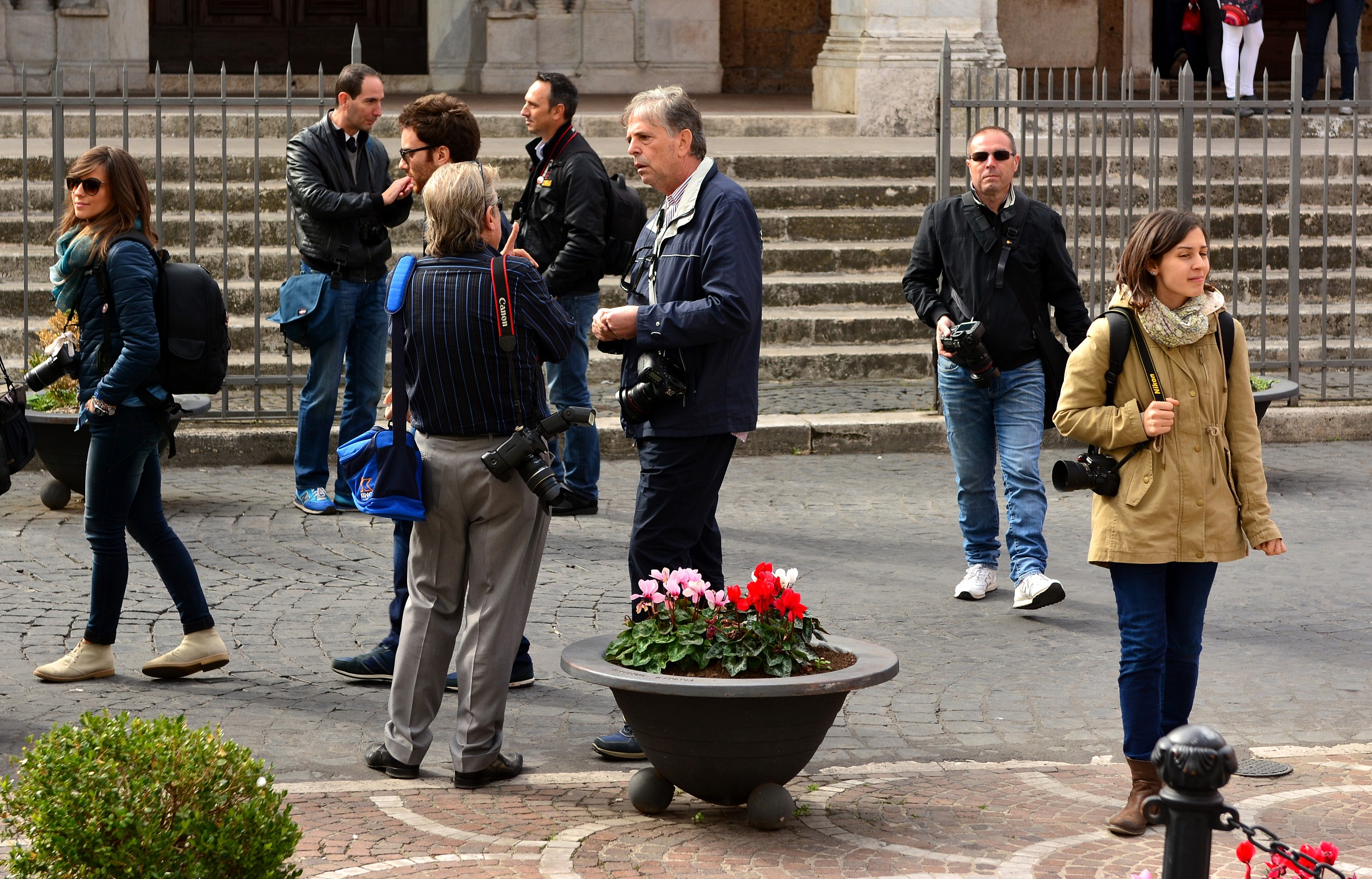 Aspettando l'ispirazione.