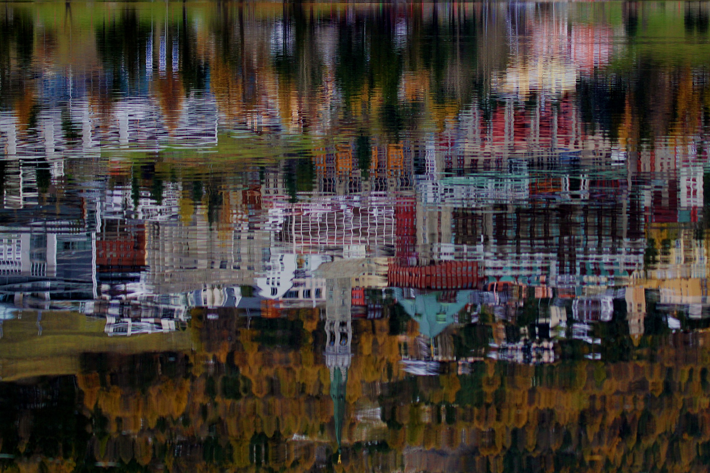 St. Moritz reflected