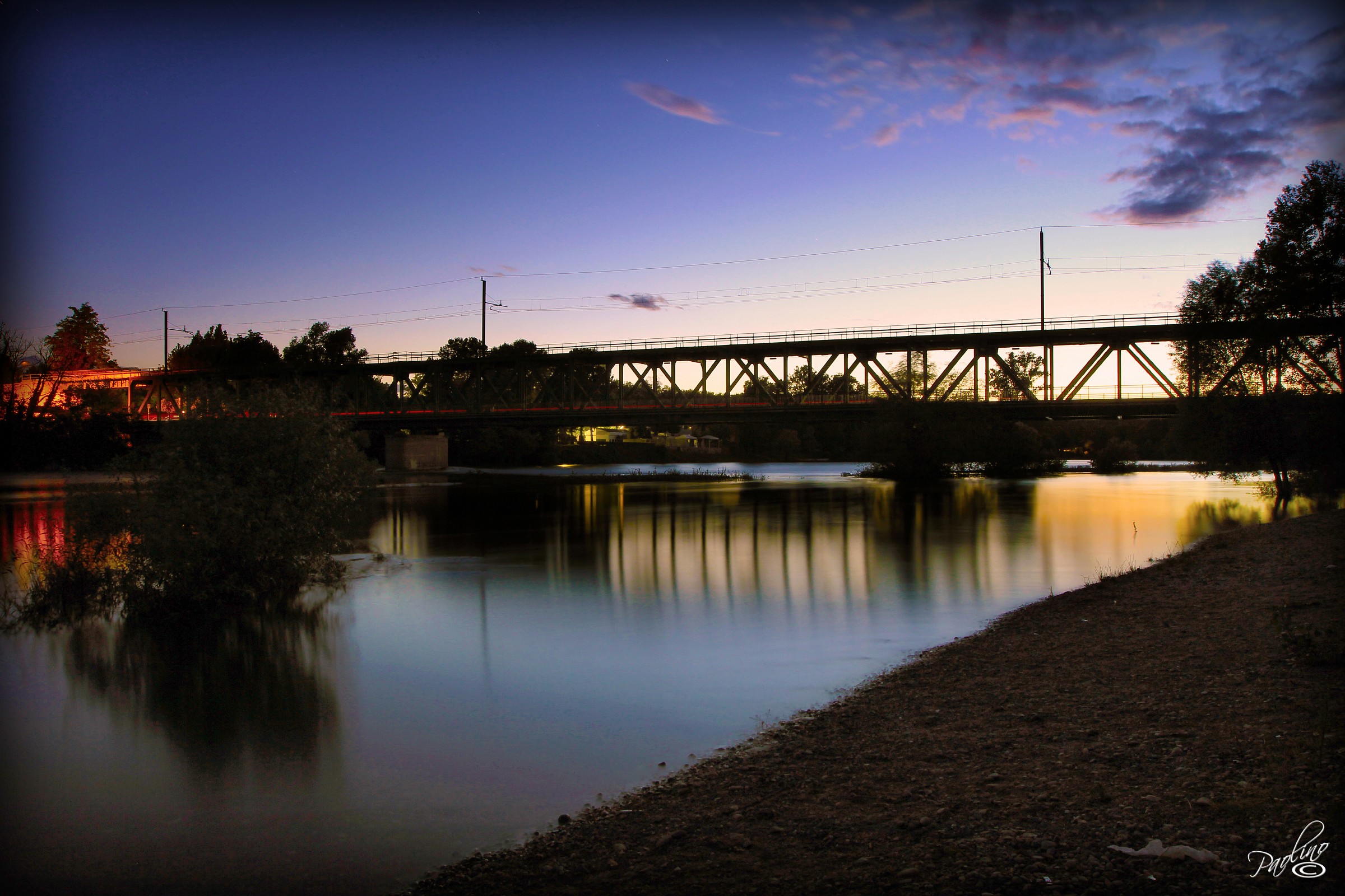 Lights on the Ticino