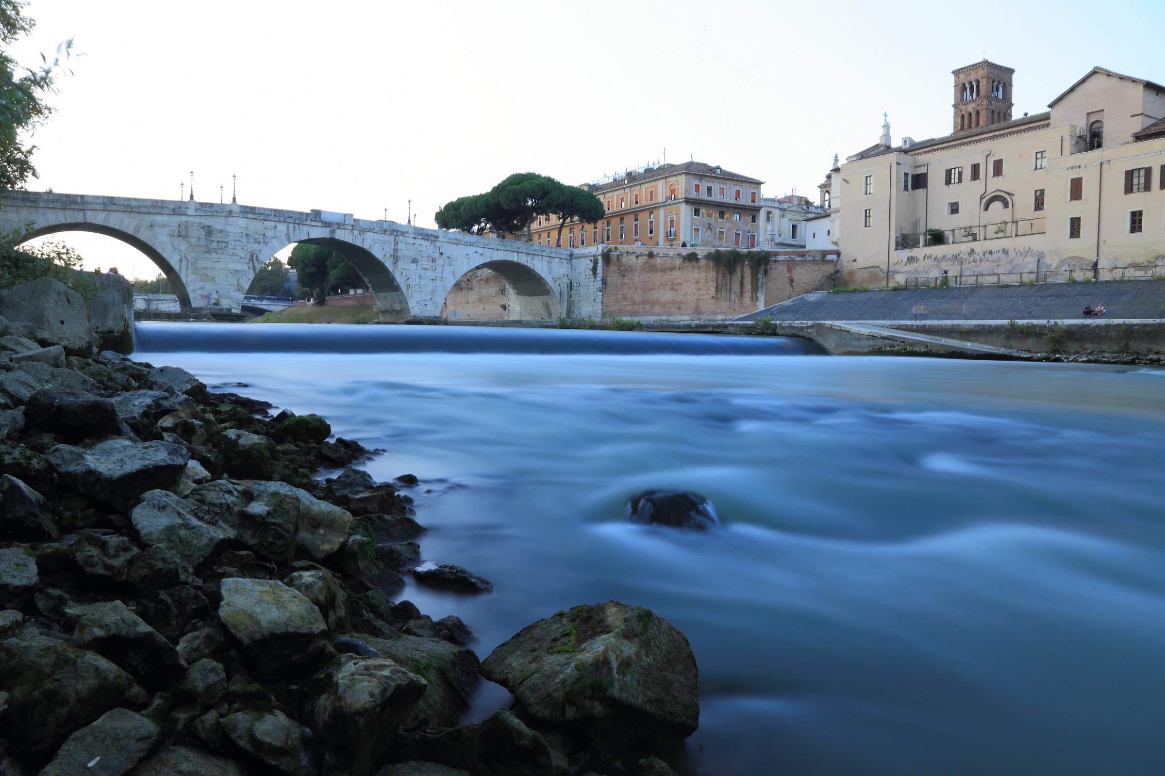 Isola Tiberina long exposure - Roma
