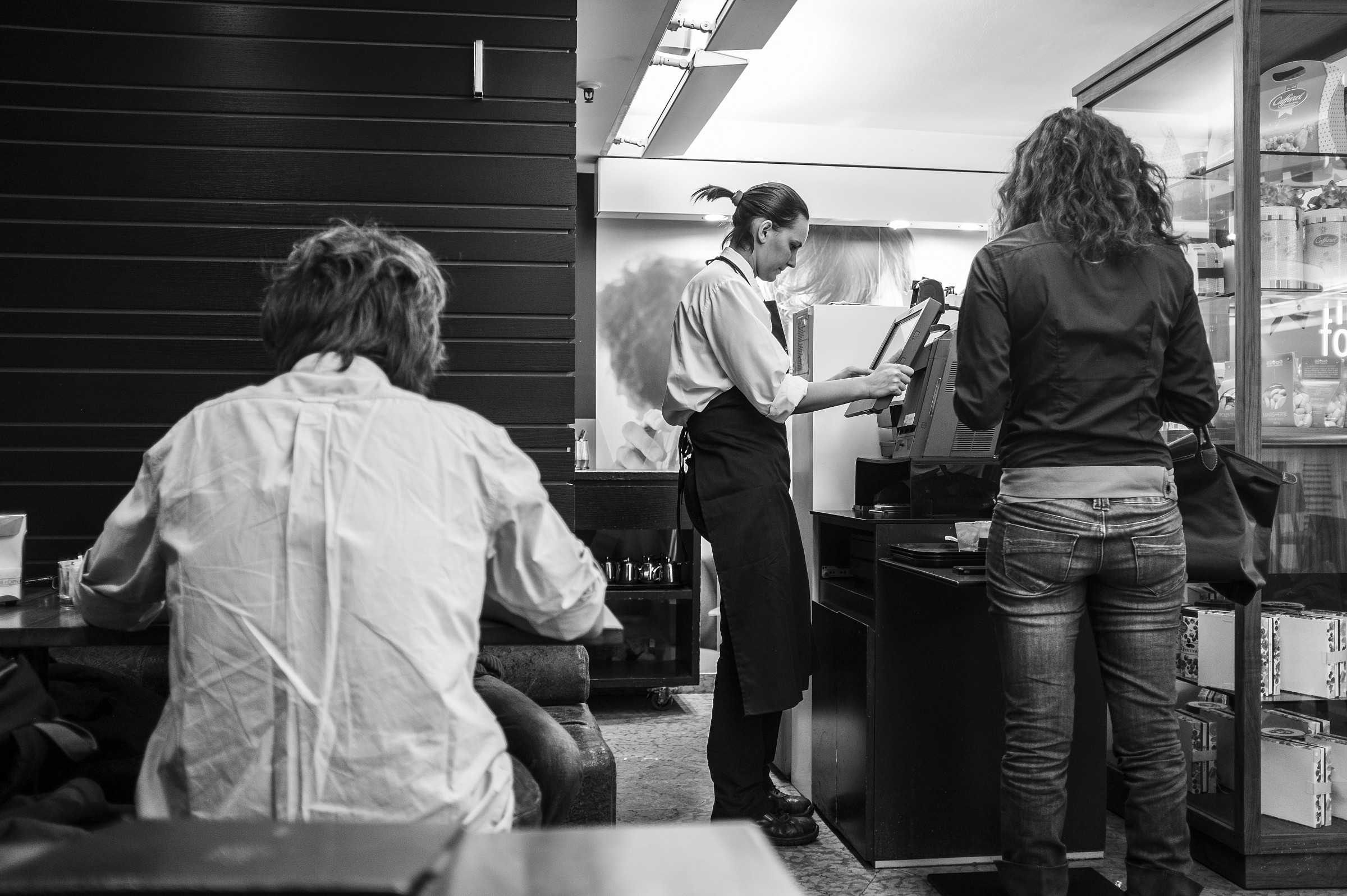 Vite da bar - Prime foto con la piccola fuji