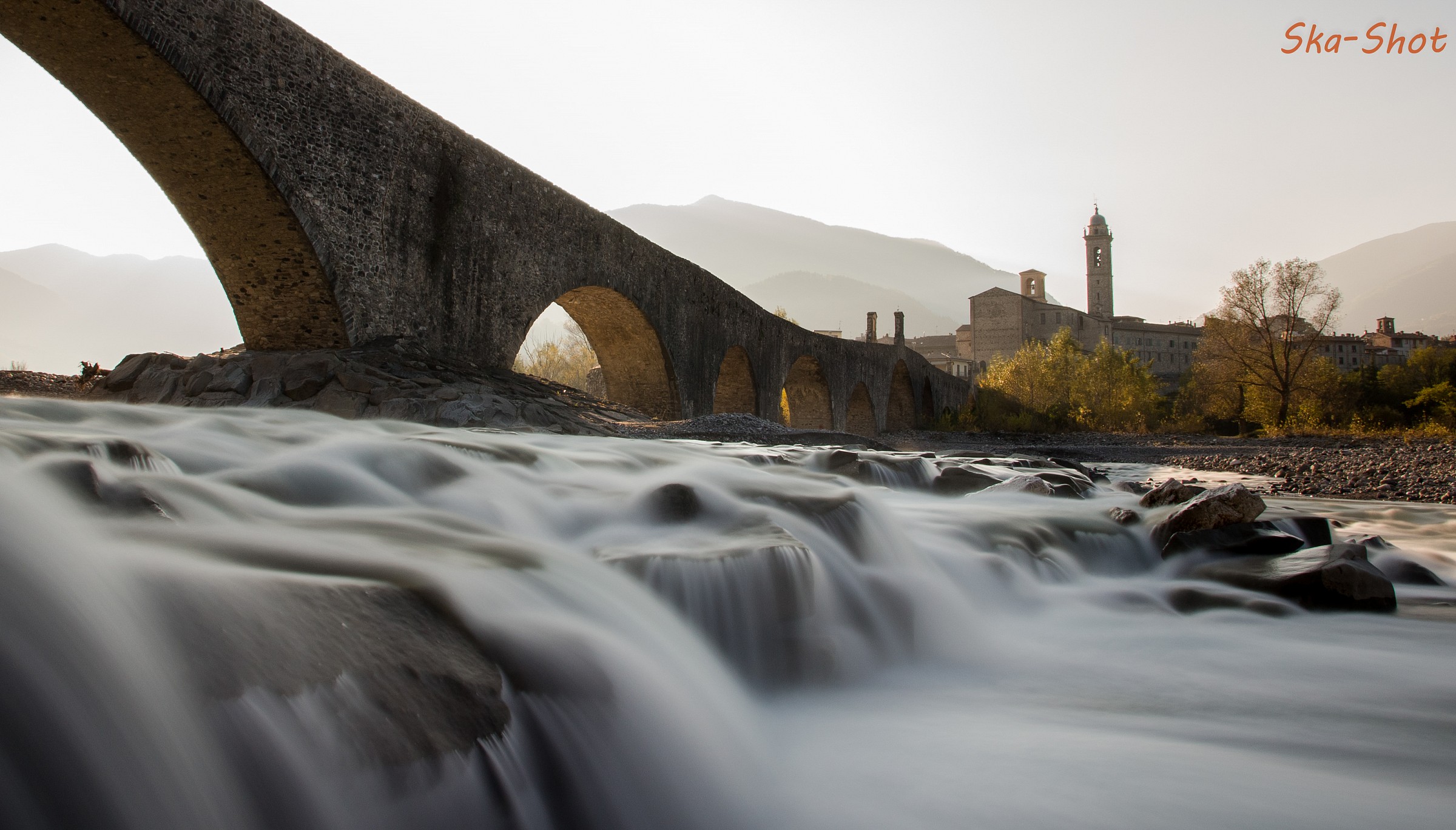 Bobbio and its Bridge