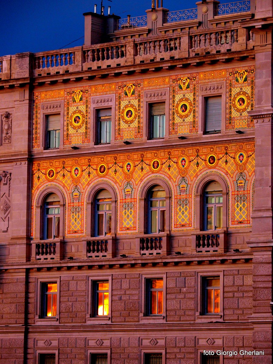 Reflections at sunset