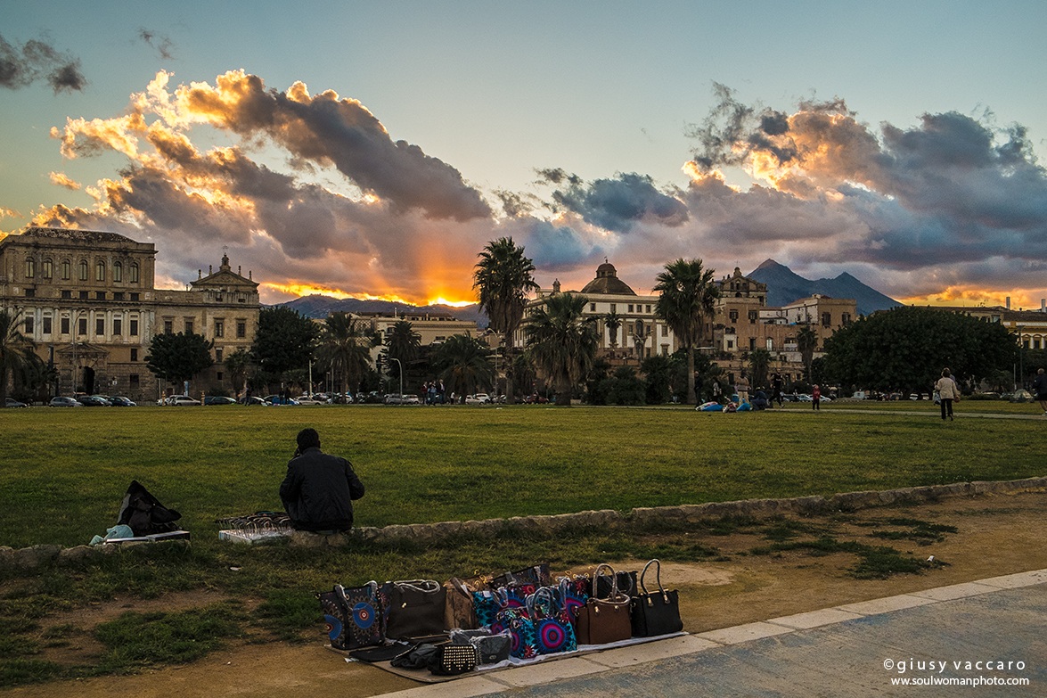 Tramonto improvvisato