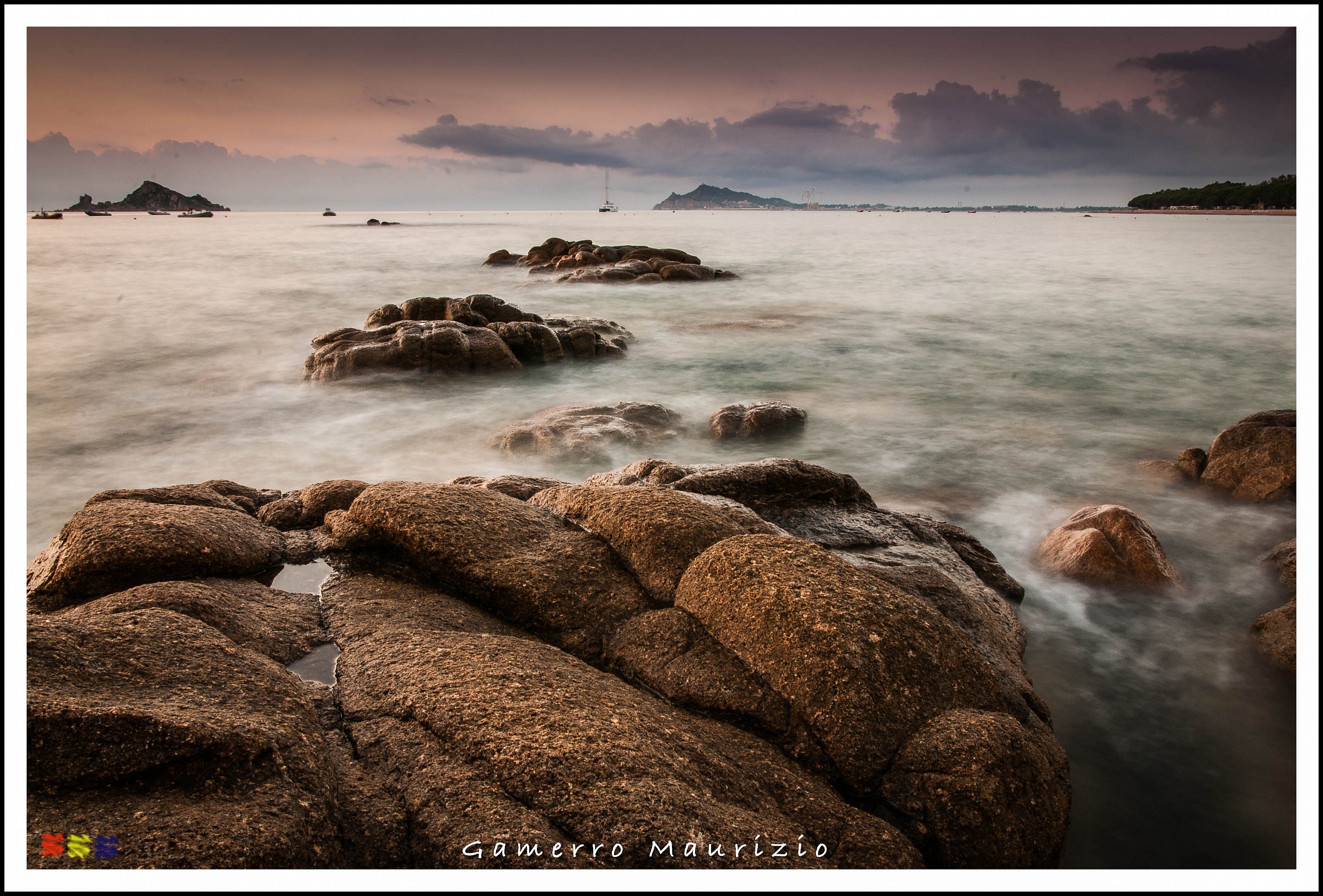 Sunrise on the rocks