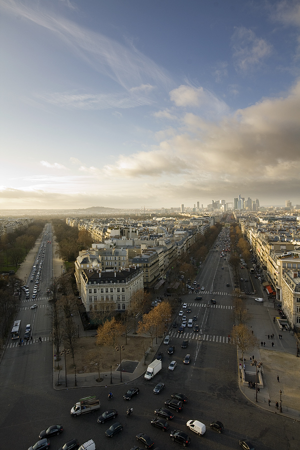 La Defense e avenue Foch.