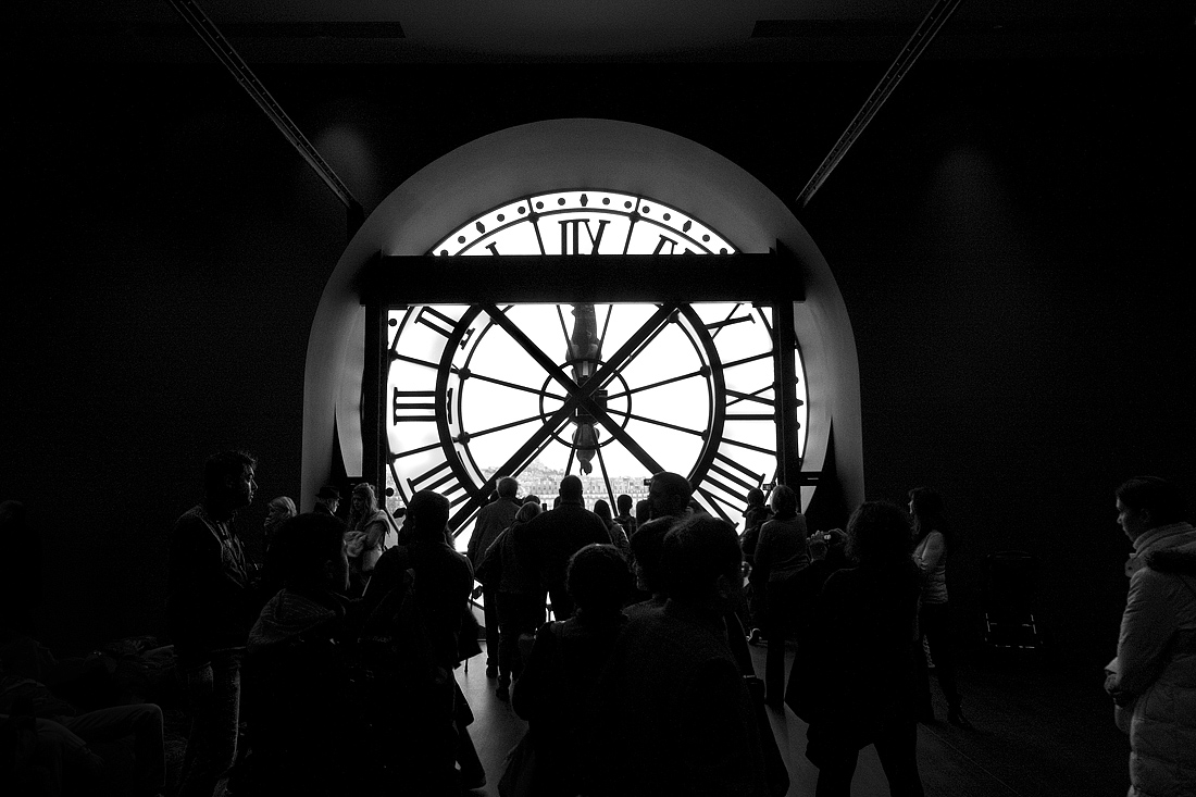 La luce fuori dal Musée d'Orsay.
