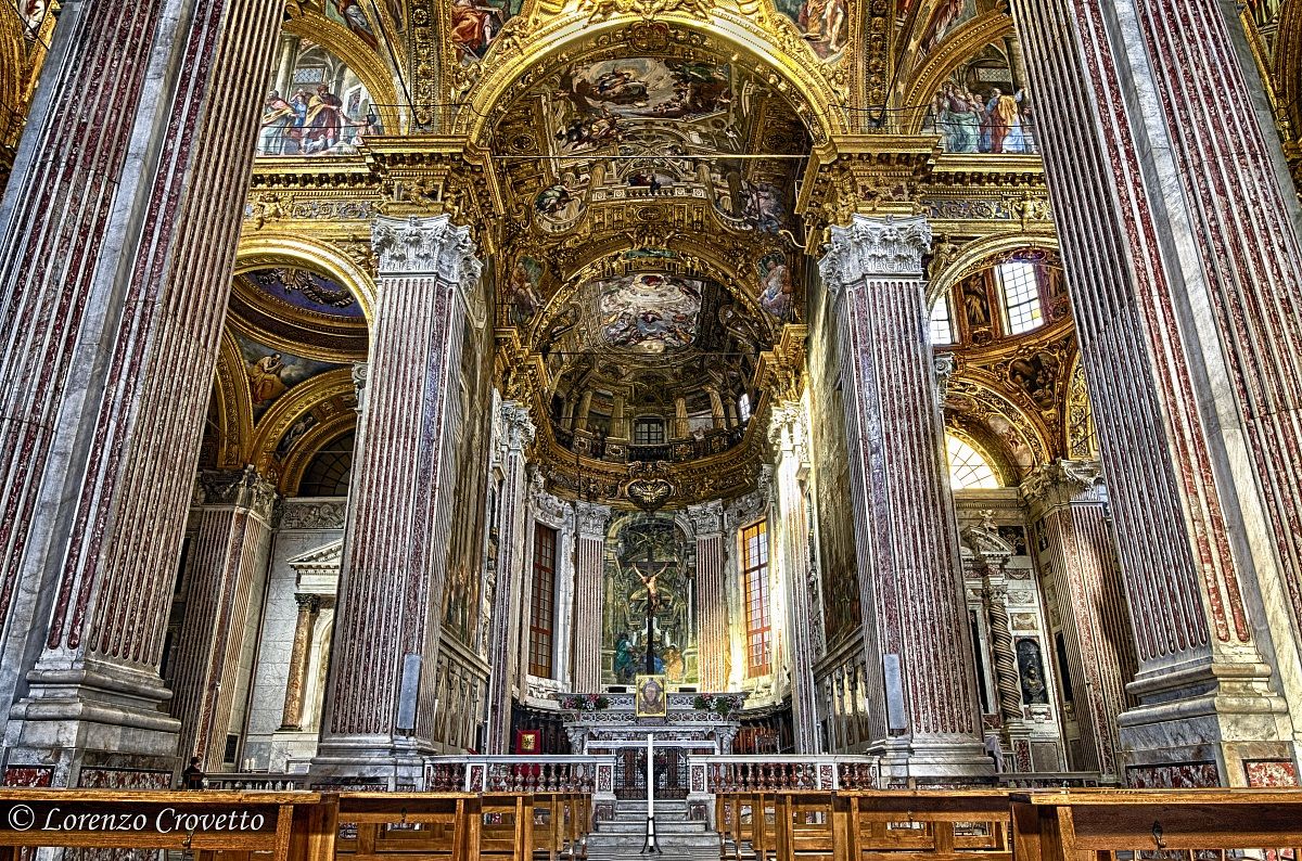 Genova - Basilica della S.S Annunziata del Vastato