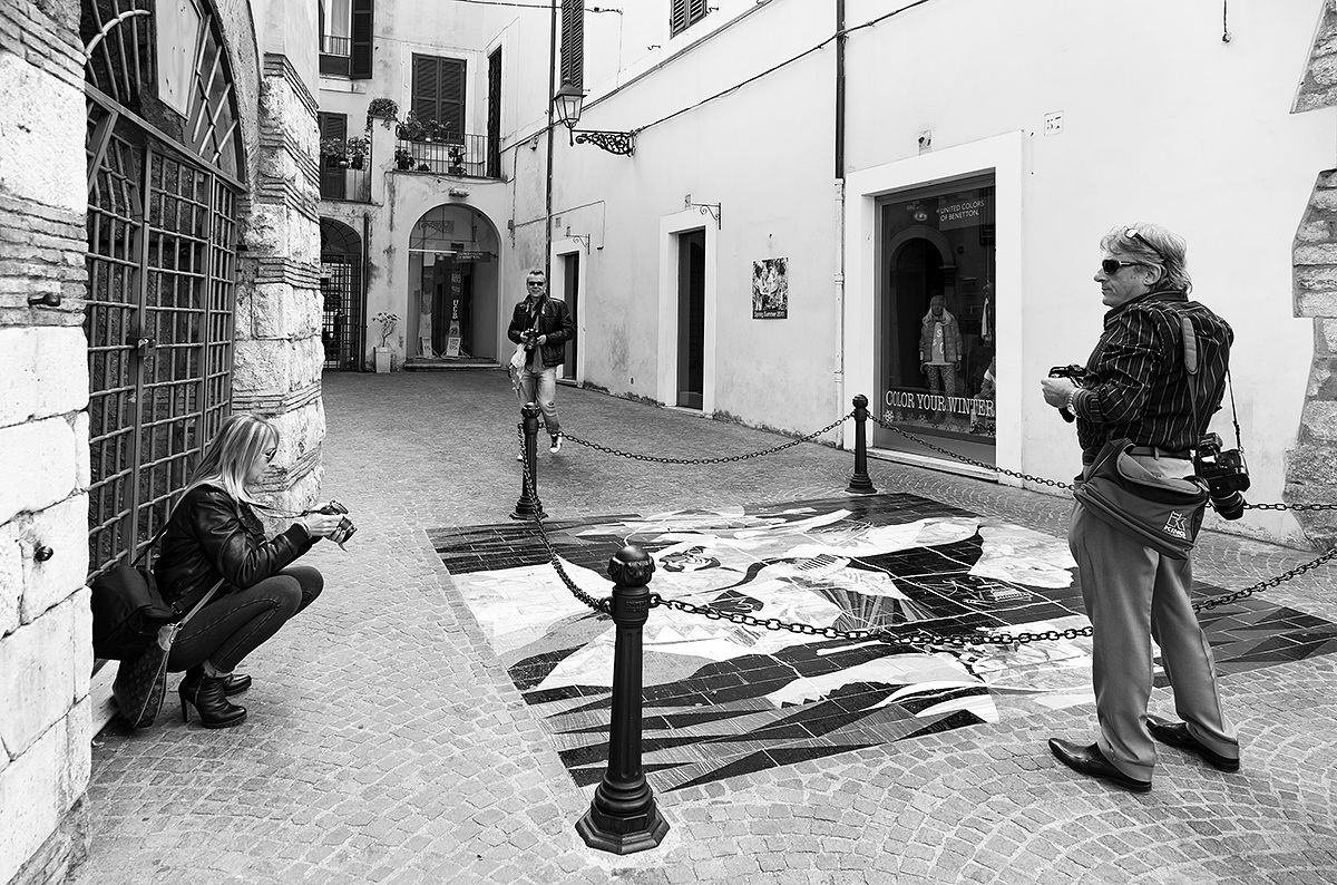 Tre angoli di ripresa