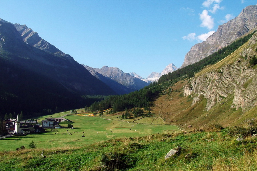 La valle del Rhemes 2005.