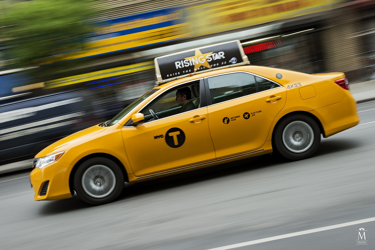 Taxi panning.