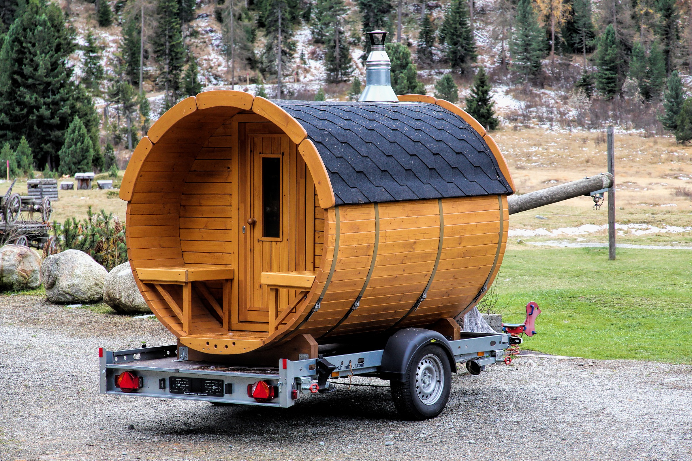 sauna trailer