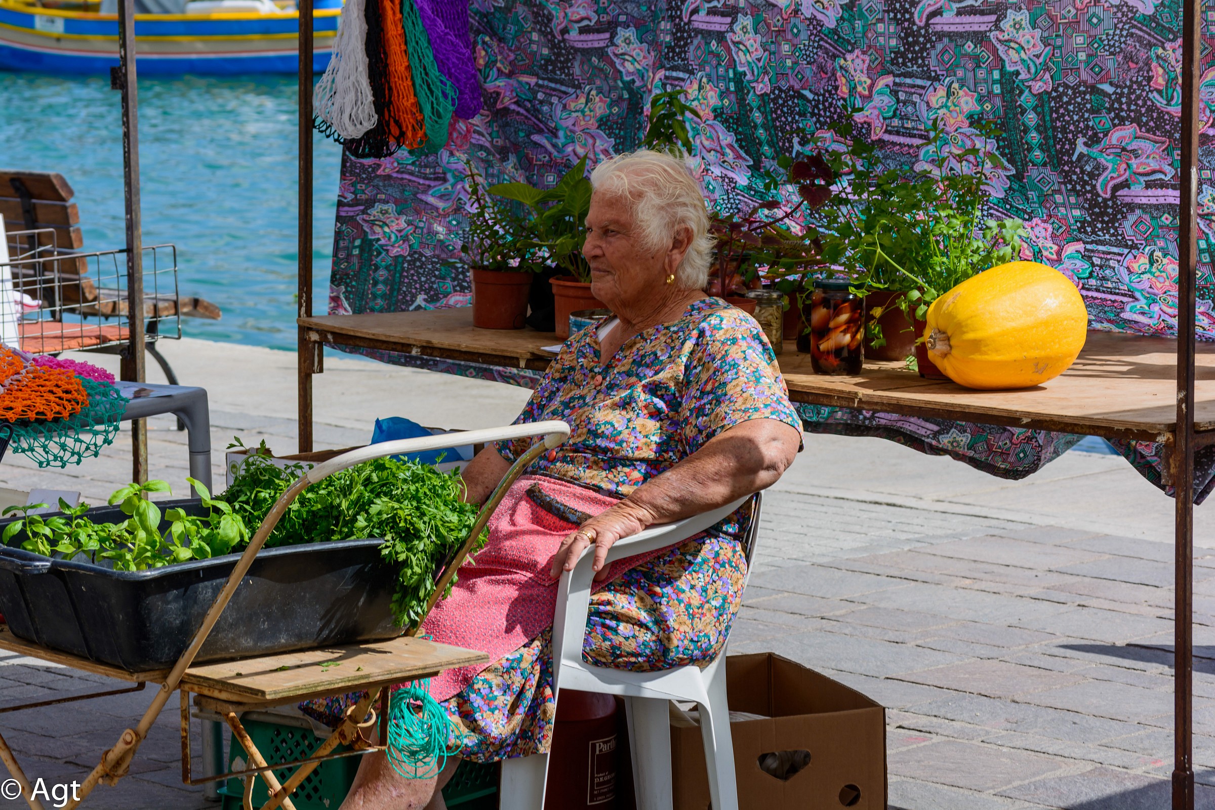 mercato del pesce ed ... altro a Marsaxlokk