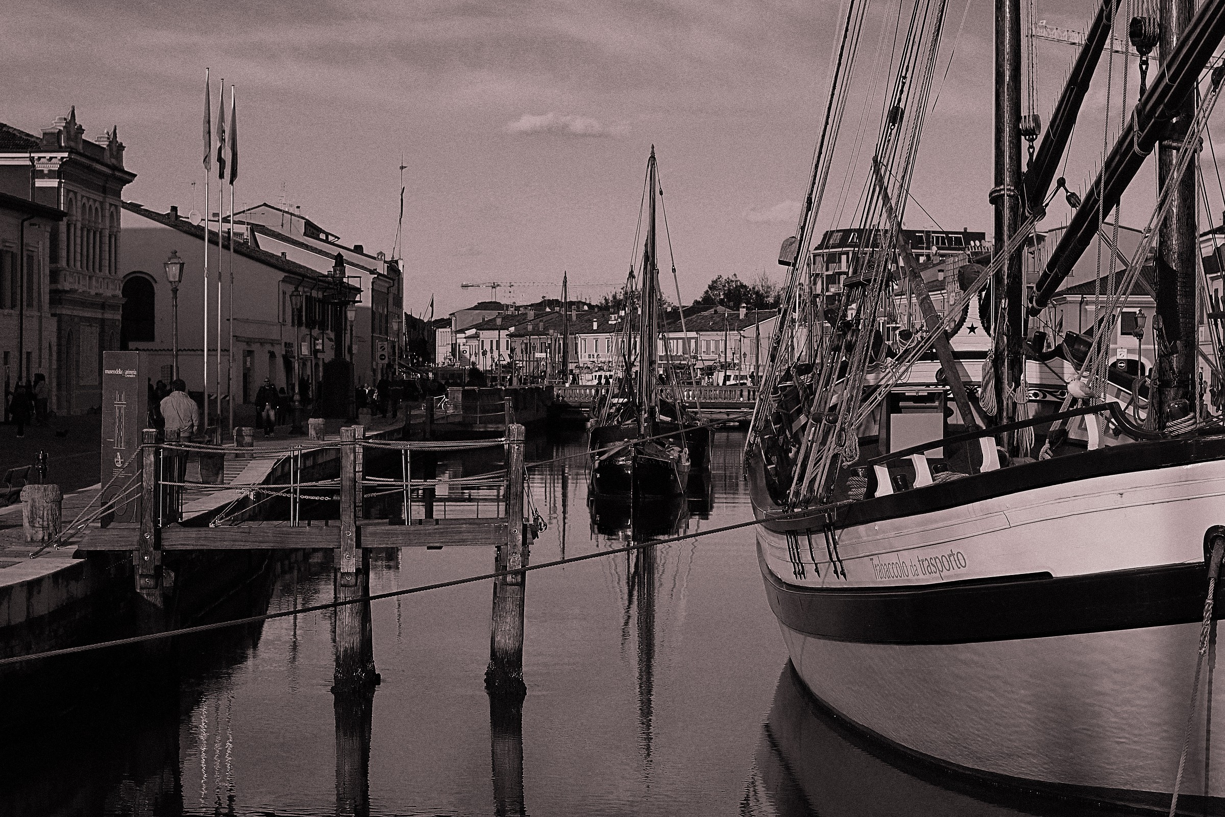Cesenatico harbor