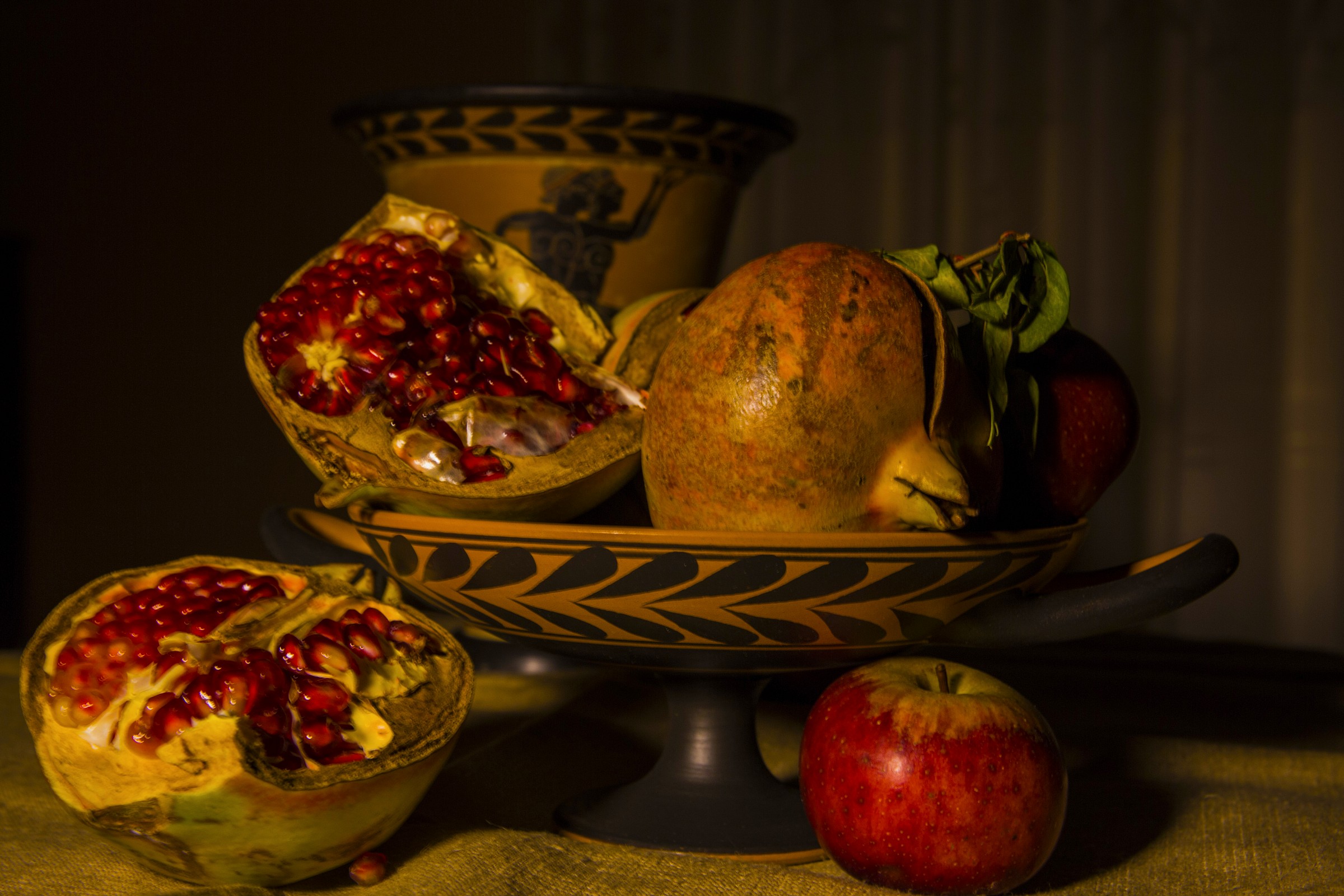 Pomegranates and Apples