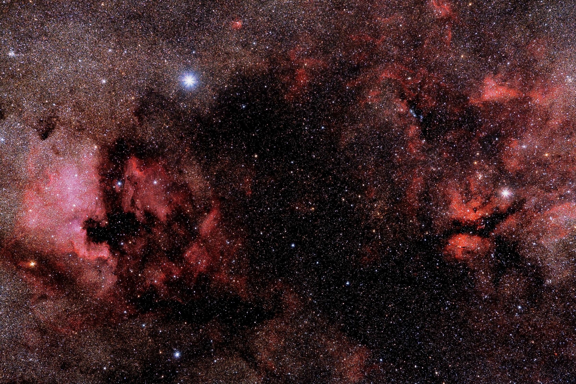 Nord America e Gamma Cigni