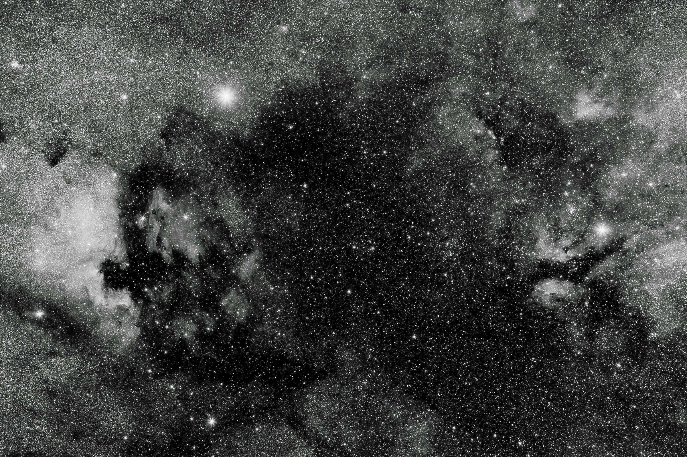 Nord America e Gamma Cigni (bn)