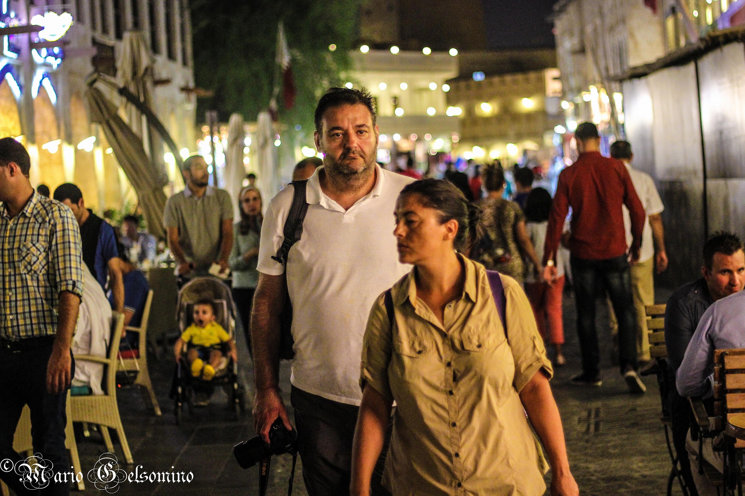 passaggio di turisti