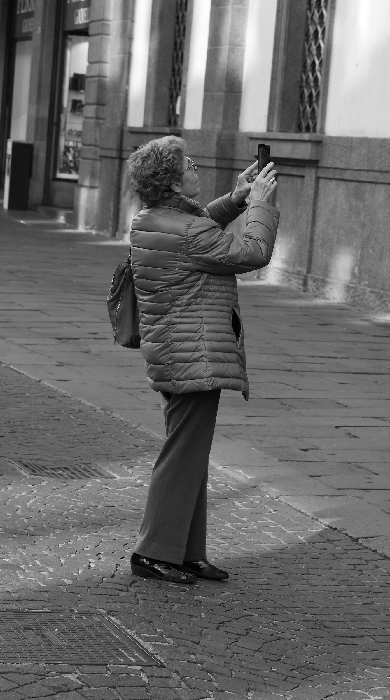 Vediamo se riesco a farmi un selfie...