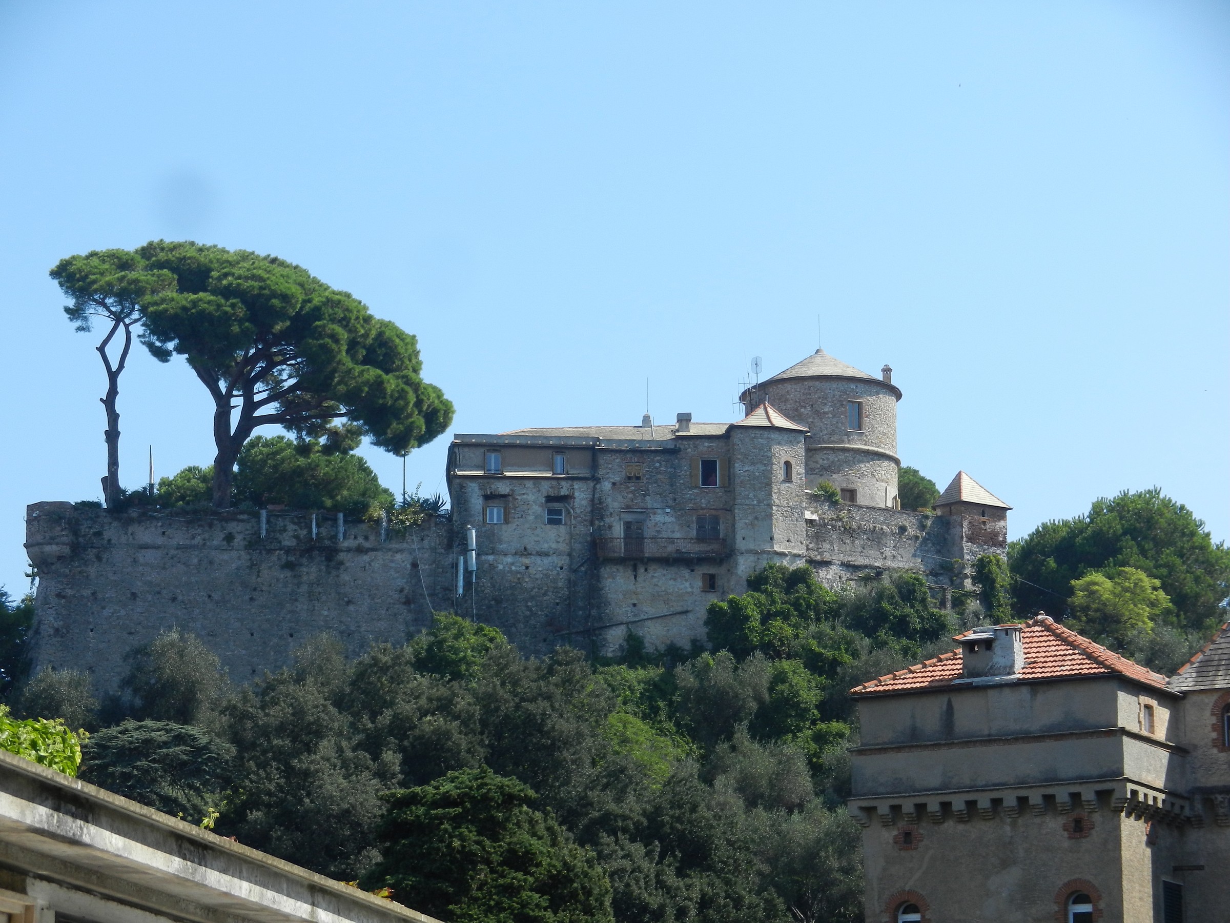 Portofino castle san giorgio