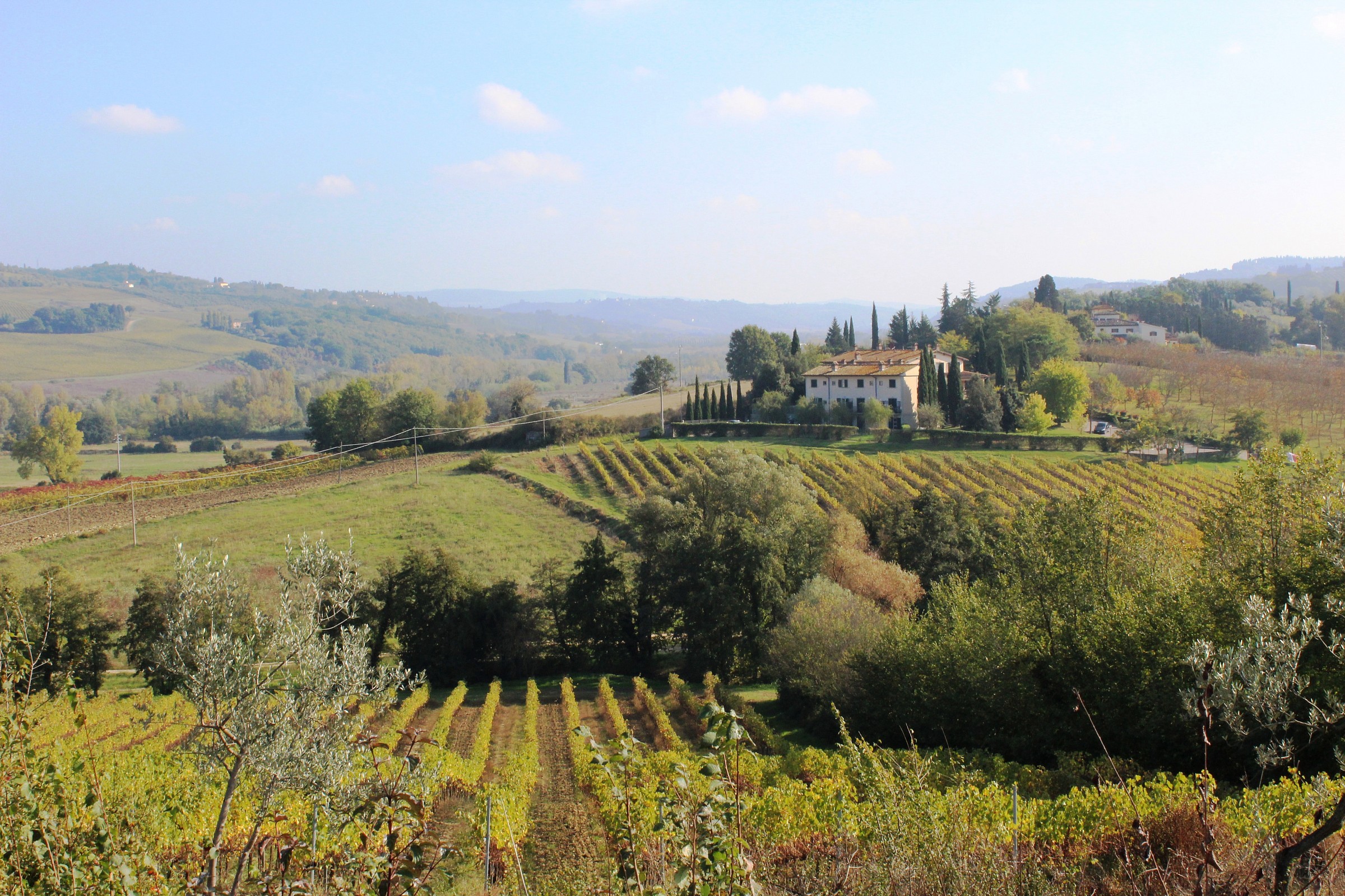 The hills of Chianti