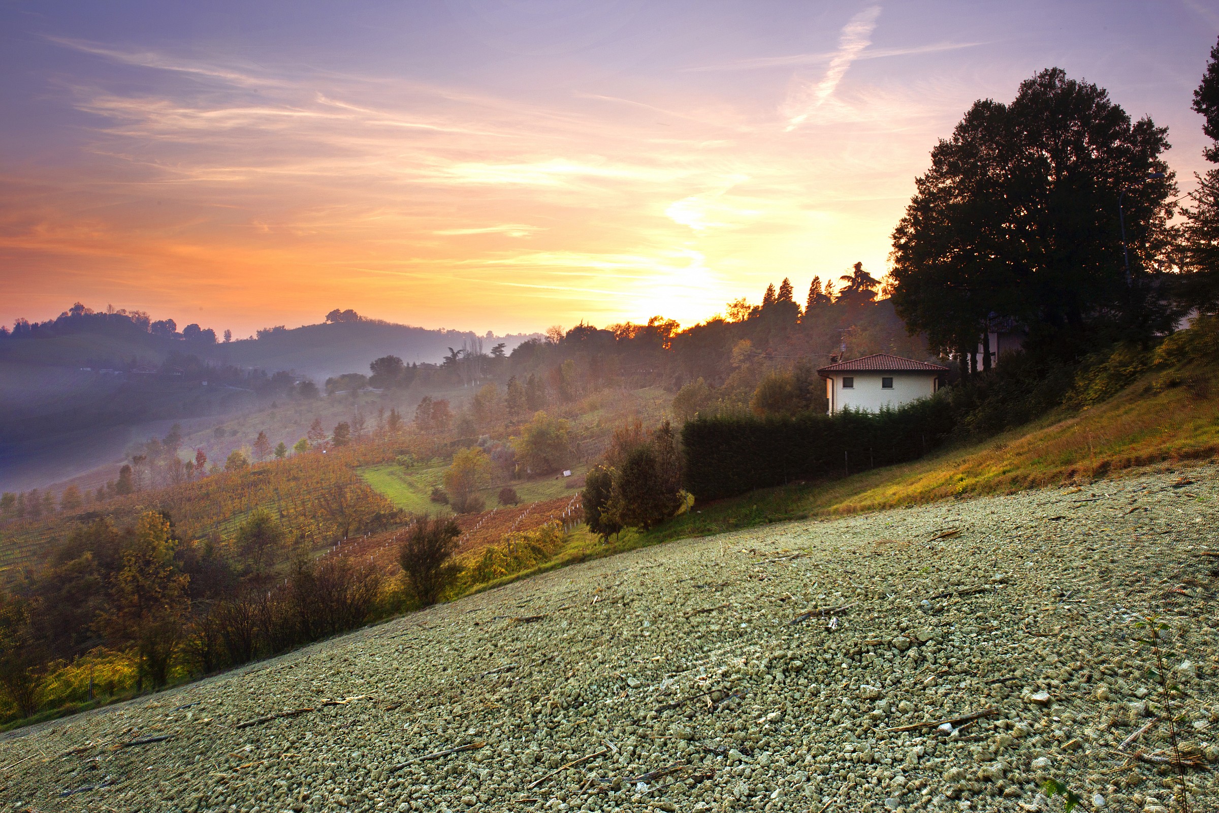 Tramonto sui Colli Bolognesi