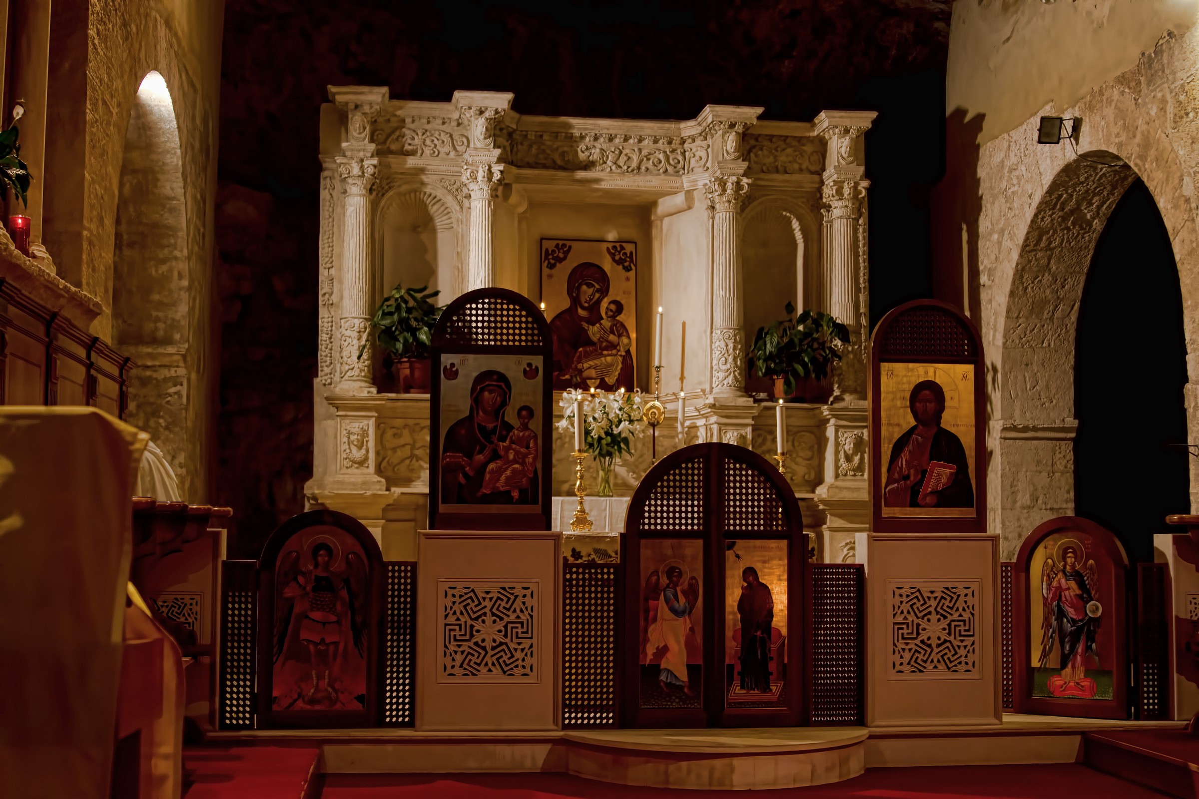 altare bizantino (Pulsano)