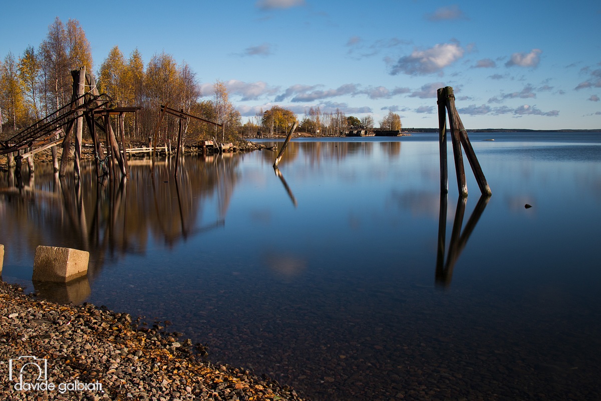 Sulle rive del Golfo di Botnia (Mar Baltico)