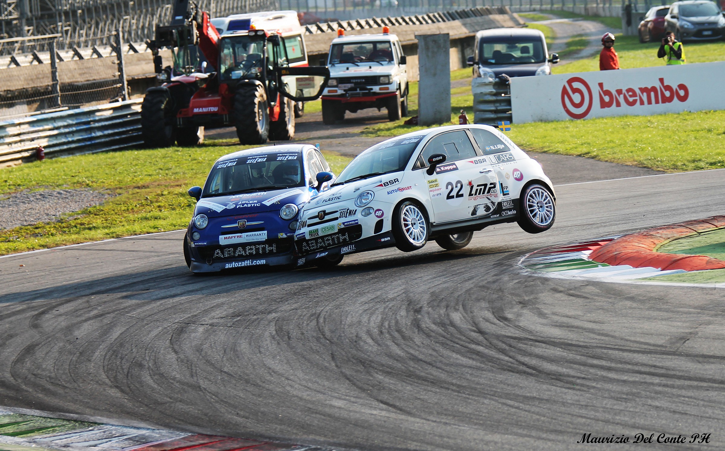 The fight for the title ...