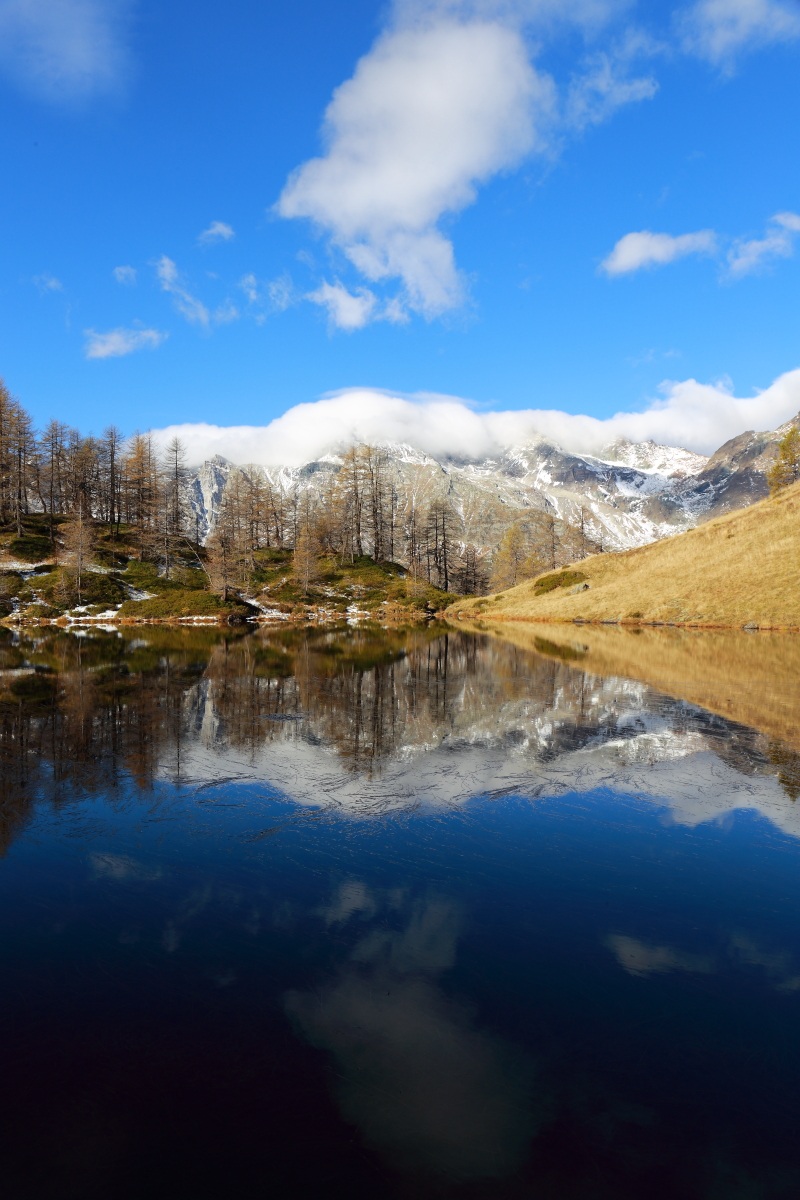 Sangiatto lake bottom