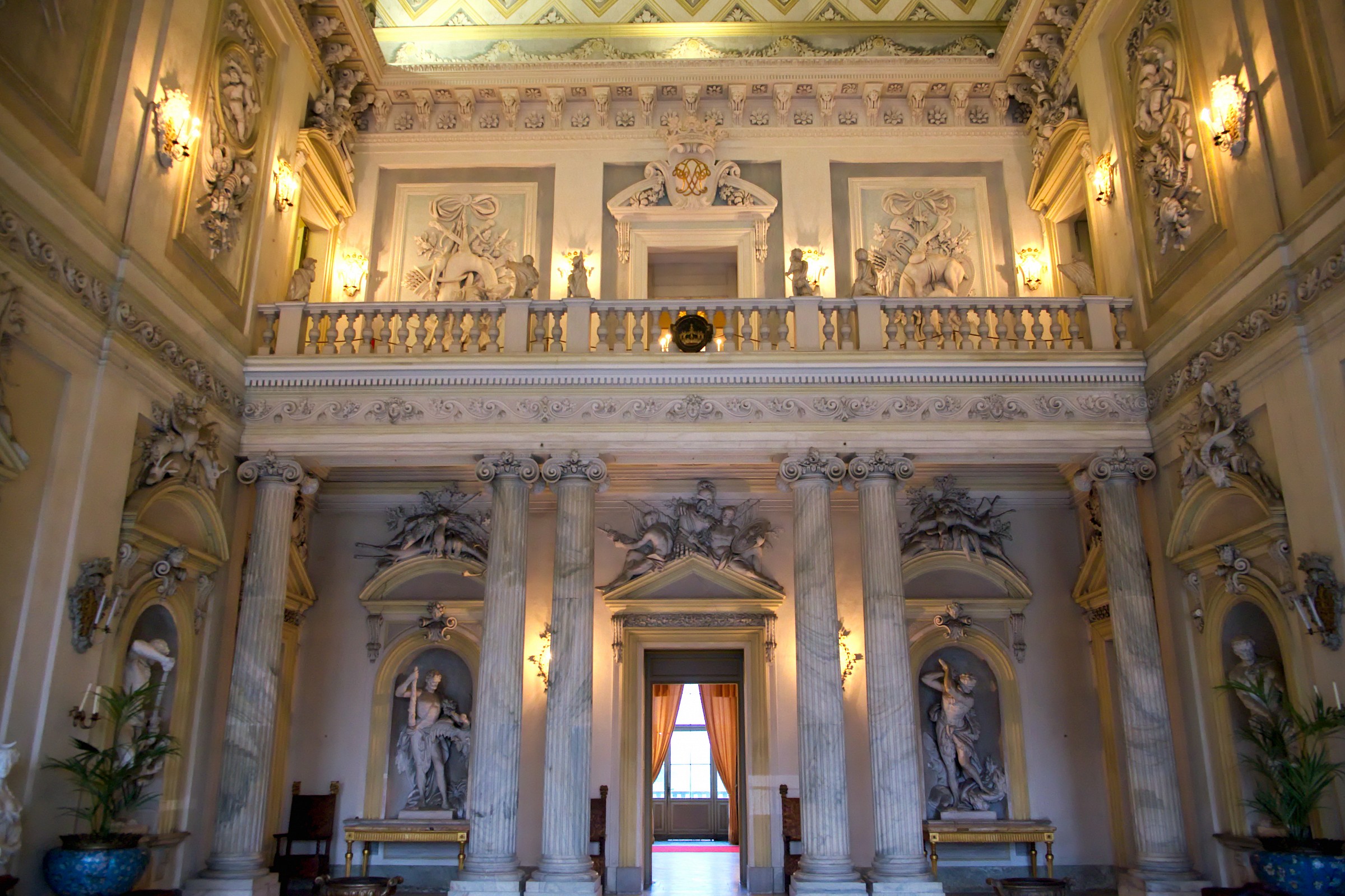 Entrata del castello di Racconigi(TO)