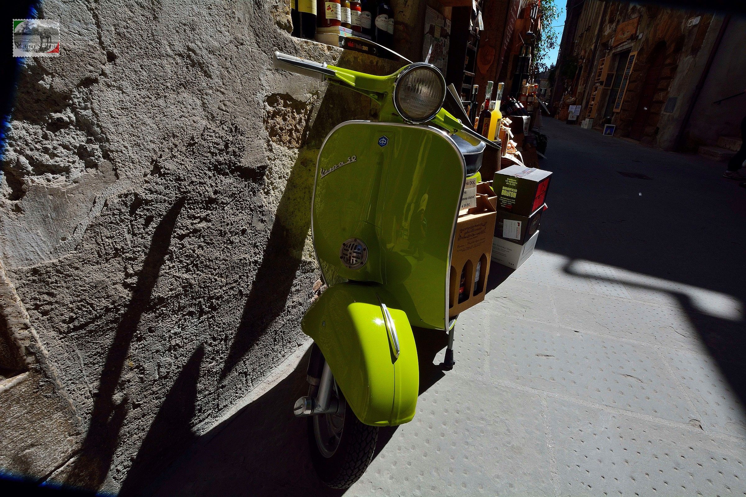 Vespa green