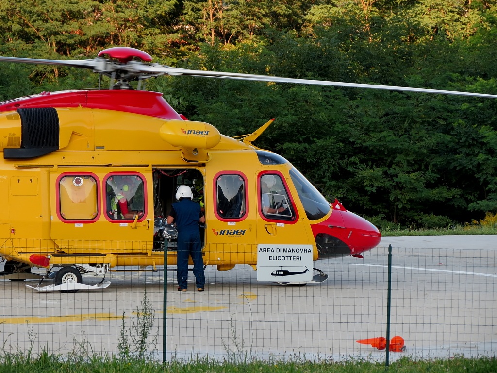 Helicopter rescue operation