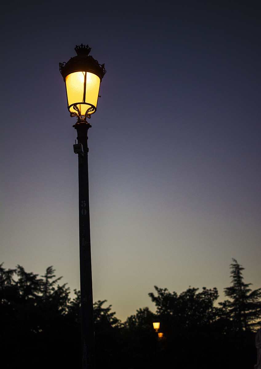 Le luci di fine giornata..