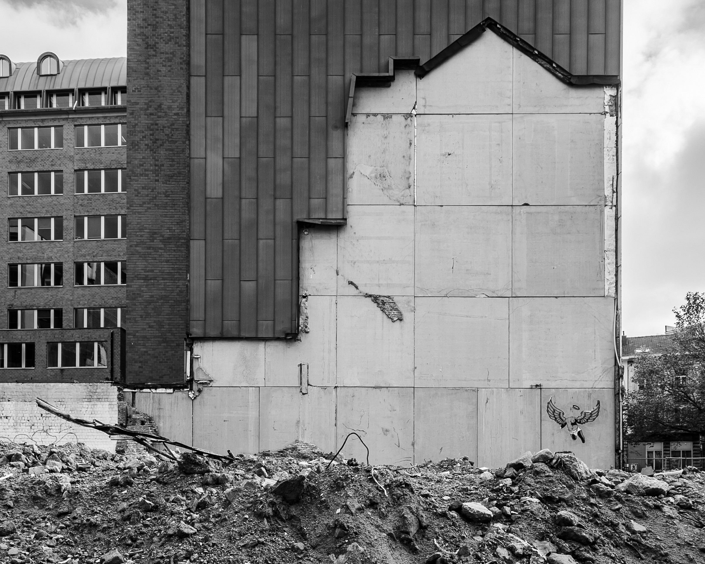 Something was there...