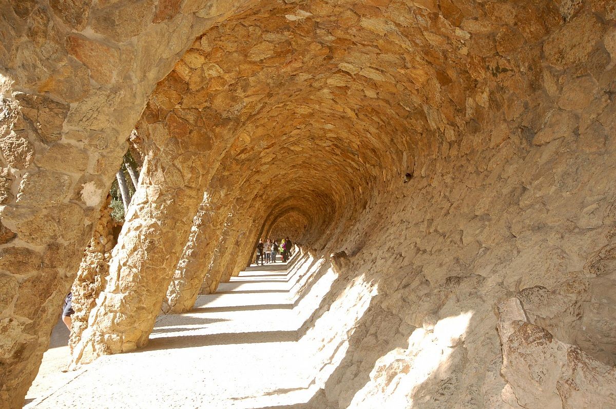 Park Guell. Gaudi. Barcelona
