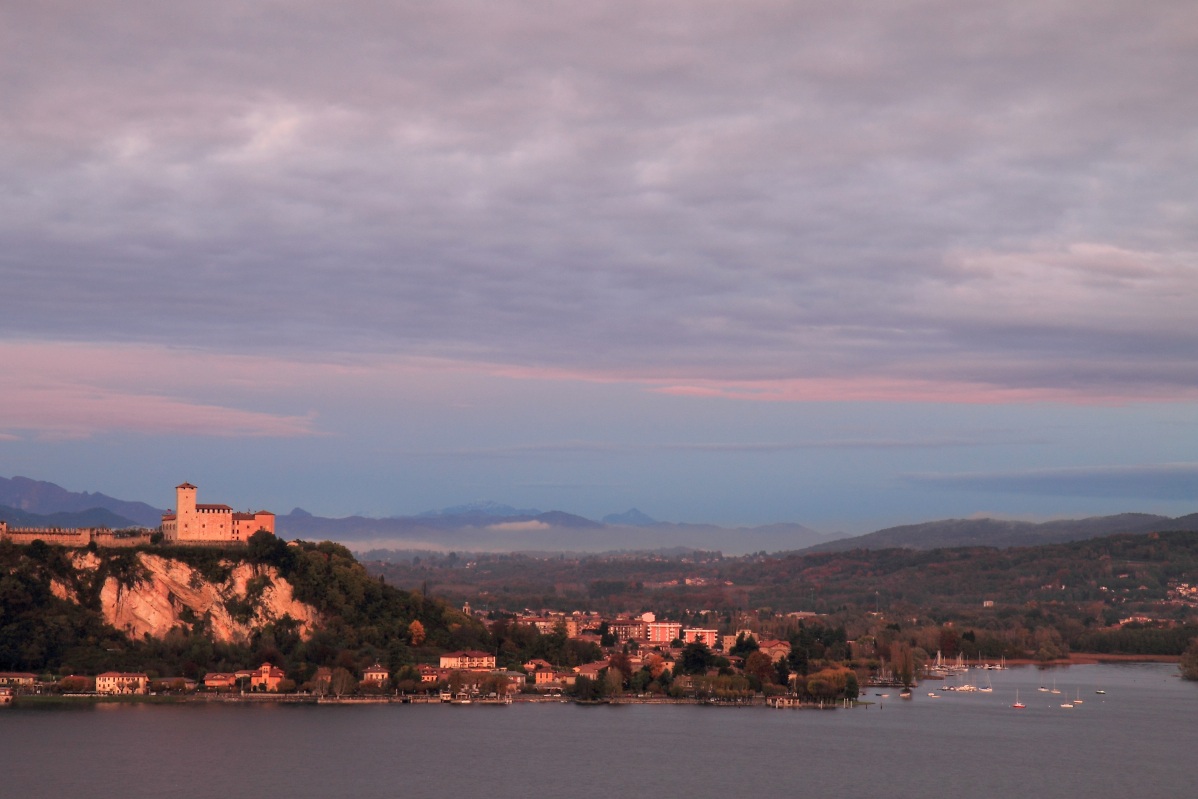 sunset in Arona