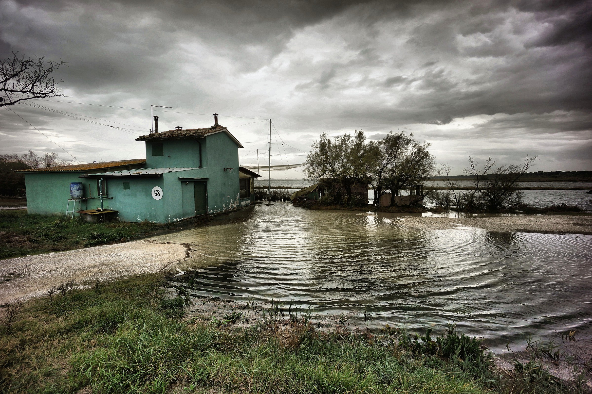 Flooding of the valley