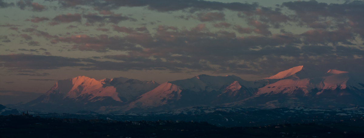 Alba sui Monti Azzurri
