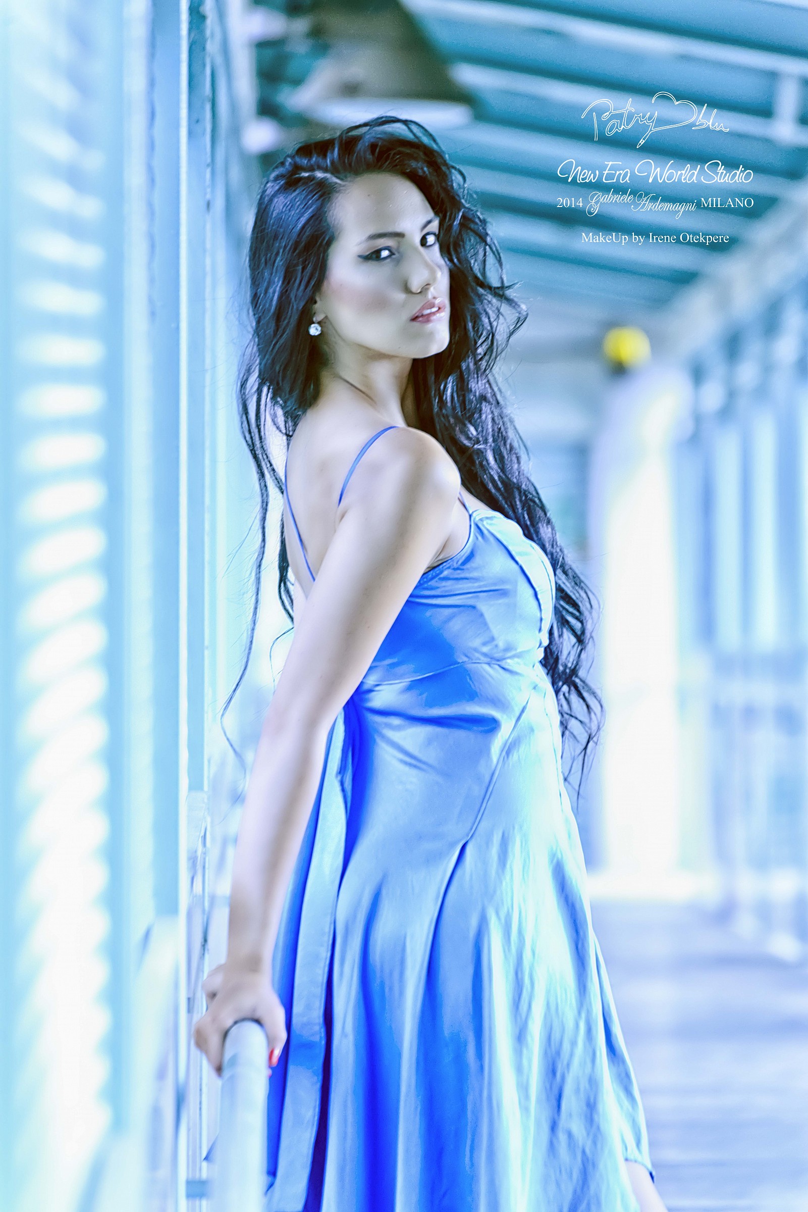 Cyrine on the covered bridge 1