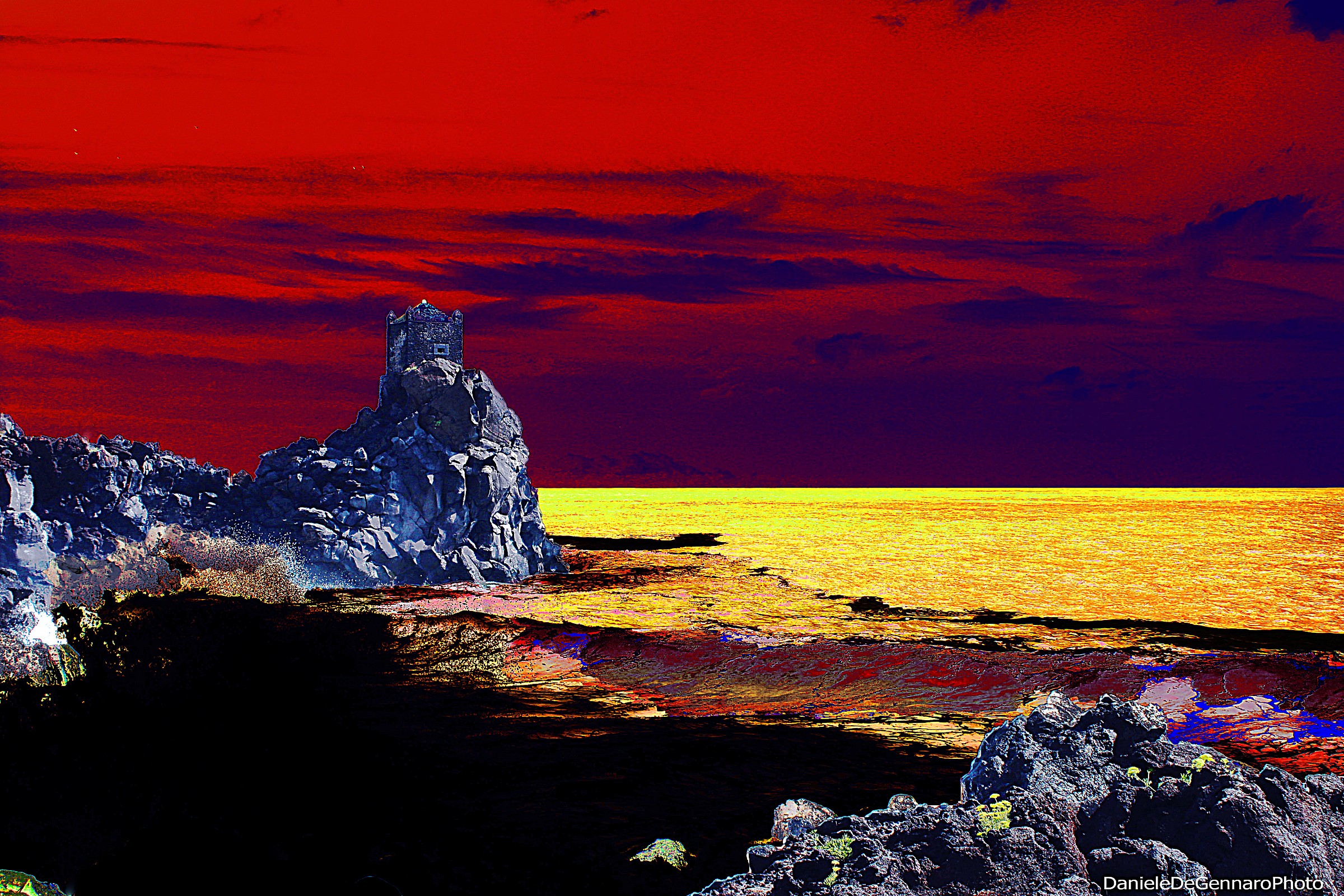 Under a blood red sky