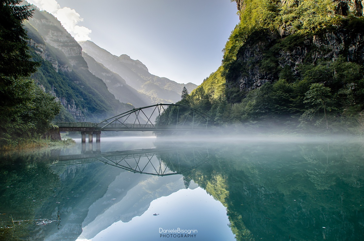 The bridge in the fog