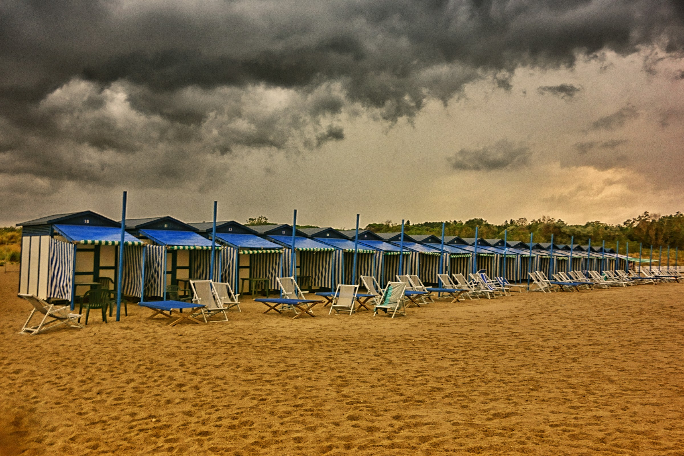 Storm over the Alberoni Beach