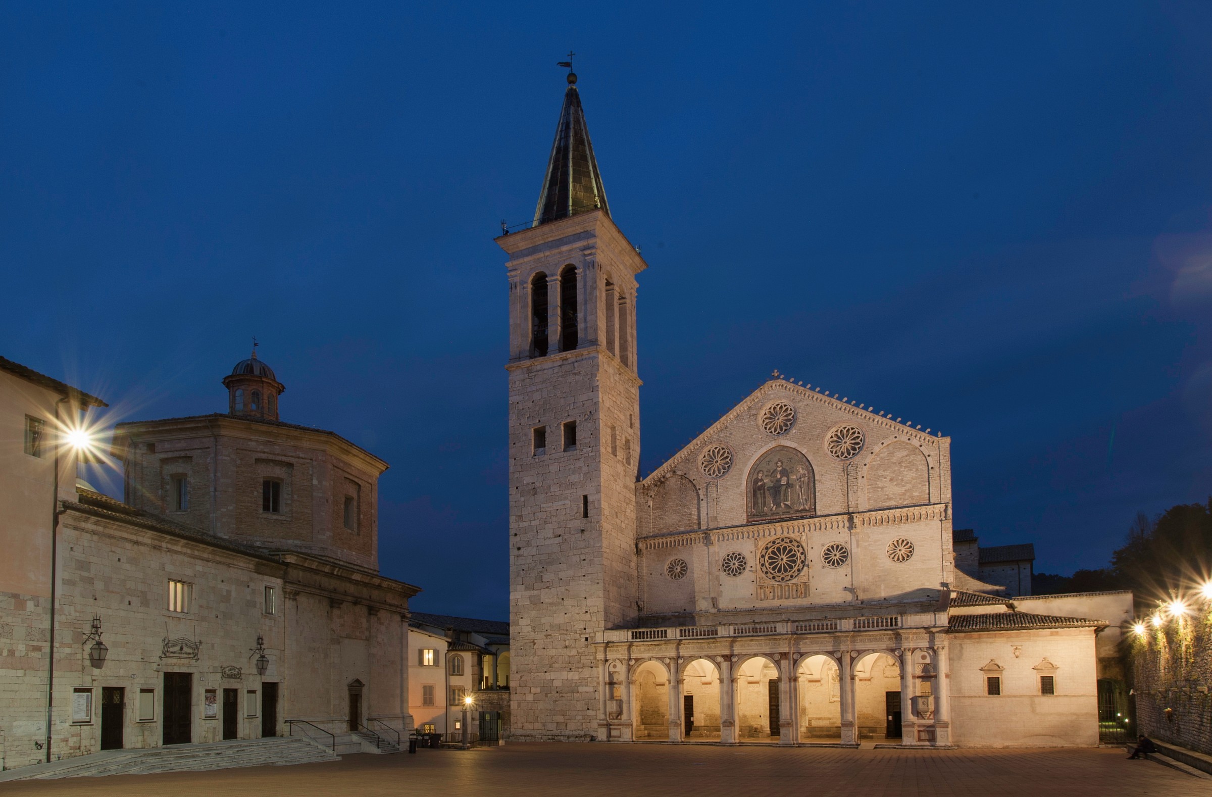 Spoleto Il Duomo (e il Teatro)