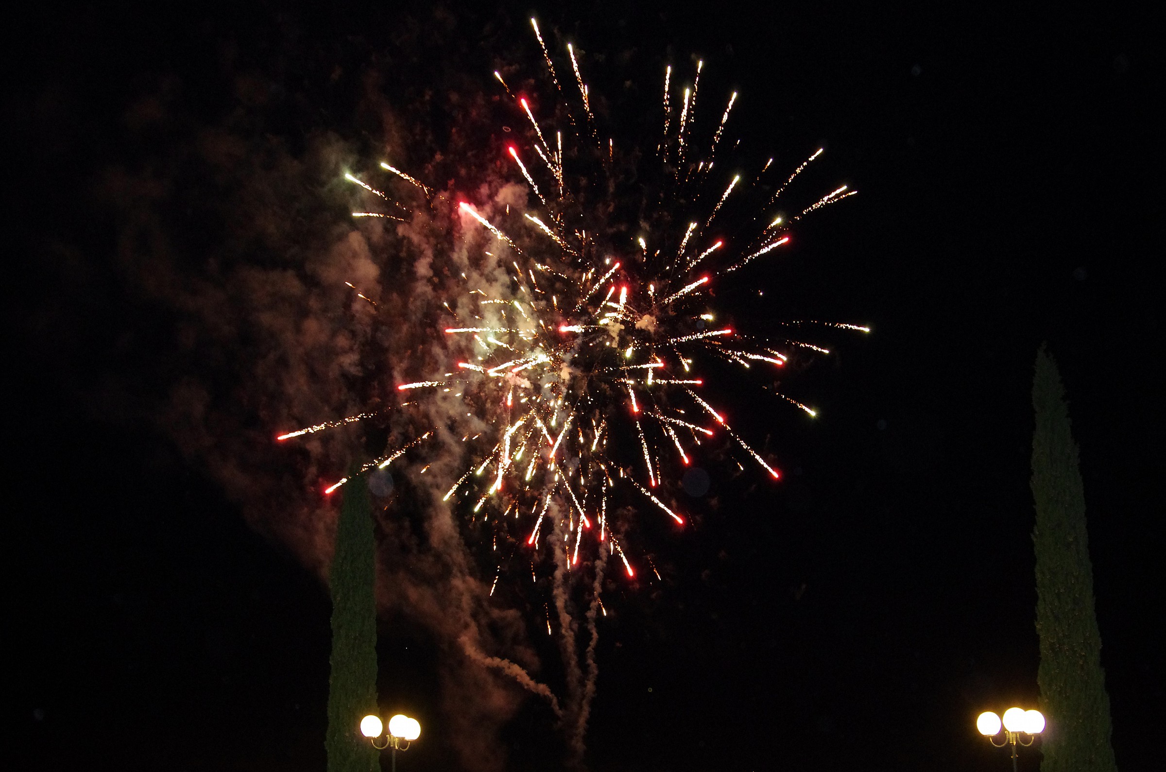 drones fireworks for the wedding Claire and Michael 3
