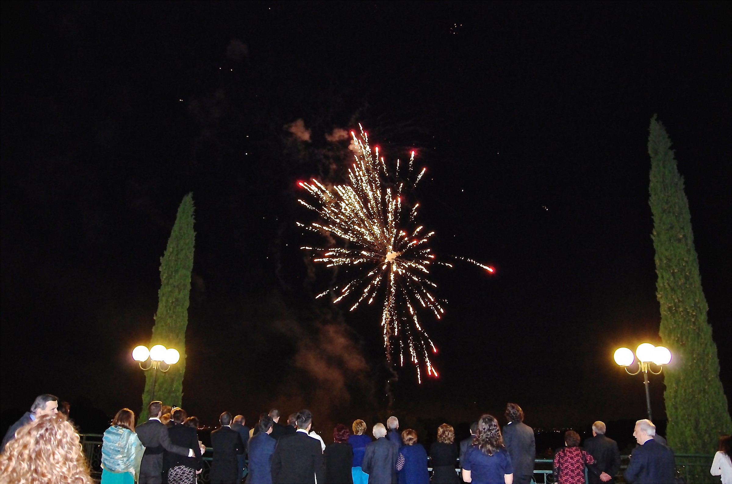 fuochi d'artificio per il matrimonio Chiara e Michele 4