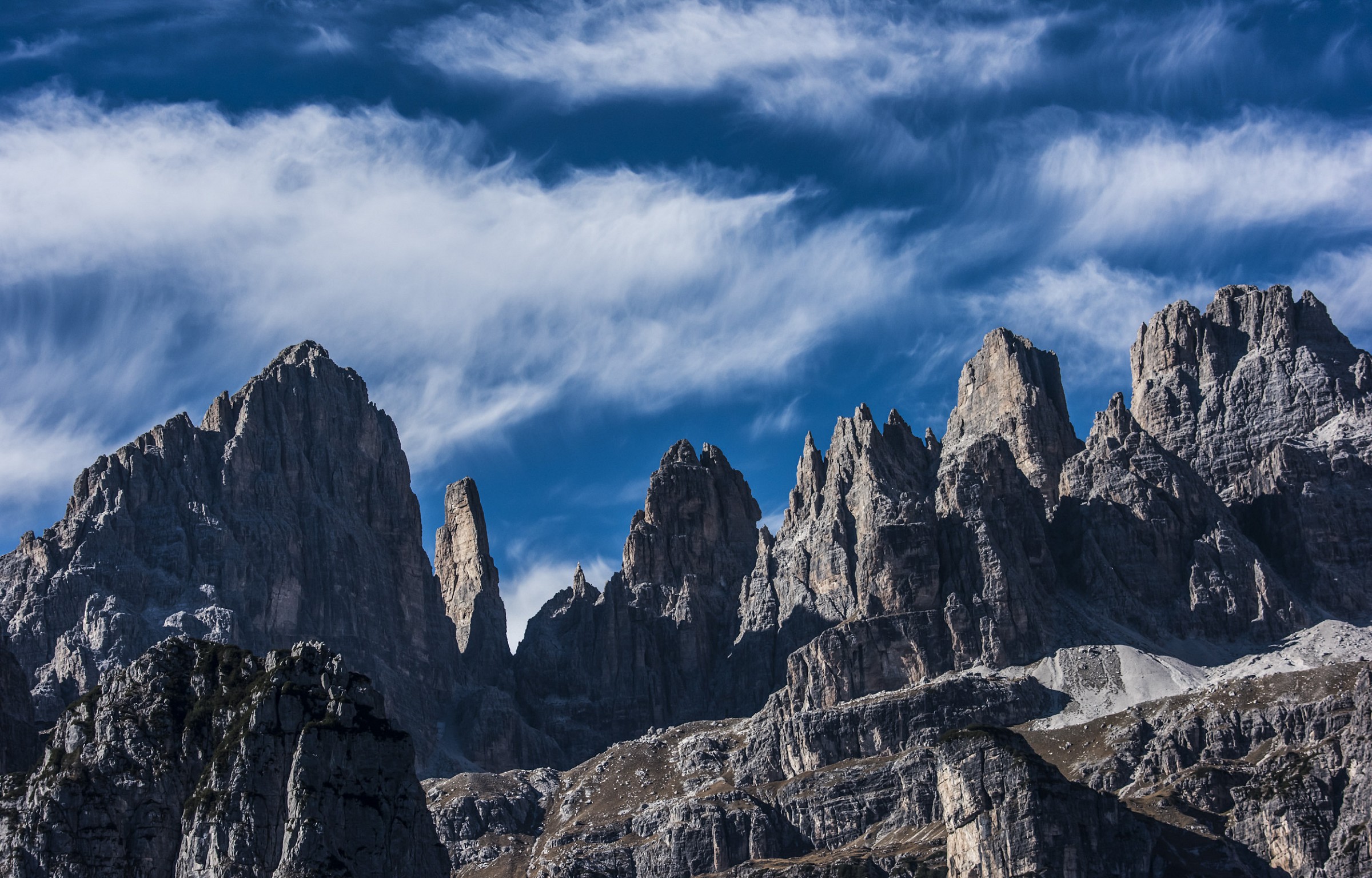 Dolomiti baciate dal sole