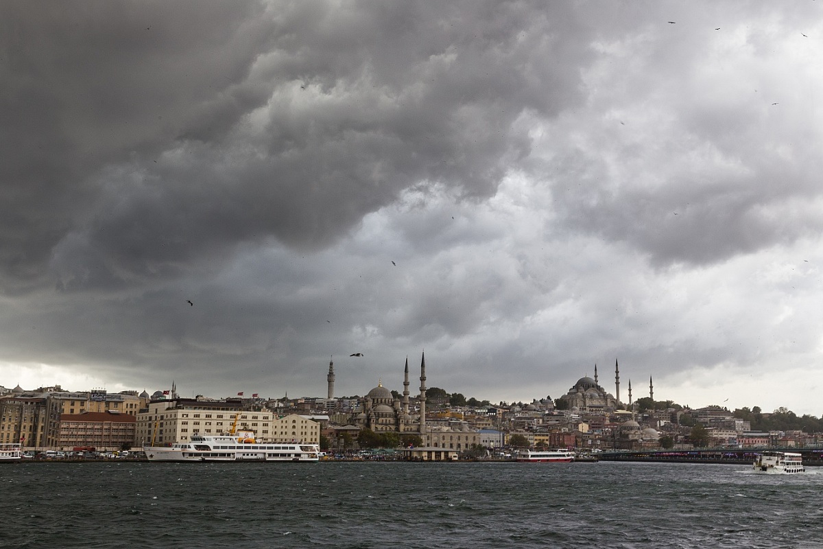 Storm above Istanbul
